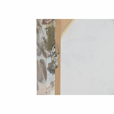 Canvas Home ESPRIT Wit Groen Stad Cottage 60 x 3,5 x 90 cm (2 Stuks) 5