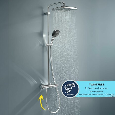 Douchekop Grohe Metaal 8