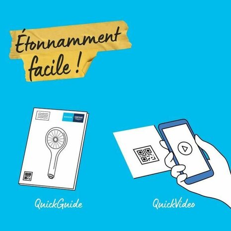Douchekop Grohe Metaal 1
