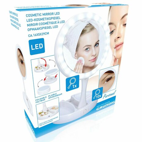 Spiegel Grundig Wit 3