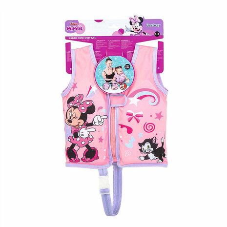 Bestway Disney Minnie Vest UPF 50+ 51 cm +1 to 3 Years Pool and Beach 09104 2
