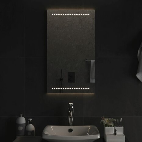 Badkamerspiegel LED 40x70 cm 3
