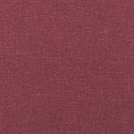 2-delige Loungeset met kussens stof wijnrood 6