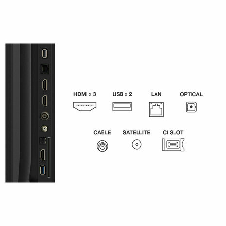 Smart TV TCL 75P6K 75" 4K Ultra HD LED HDR 3
