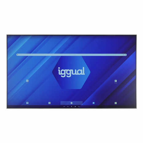Videowall Monitor iggual IGG320051 4K Ultra HD 75" 4