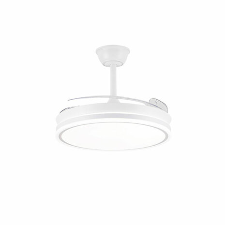 Plafondventilator CristalRecord EVO RETRAC Transparant 72 W 4