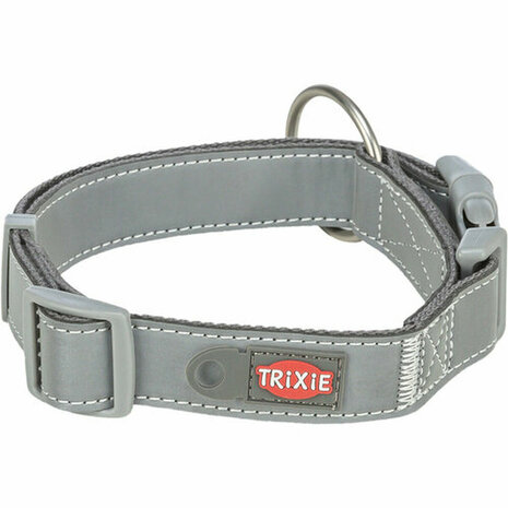 Hondenhalsband Trixie Premium Reflect Grafiet XS/S 2