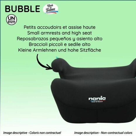 Autostoeltje Nania Zwart III (22 - 36 kg) Kinderen ECE R129 4