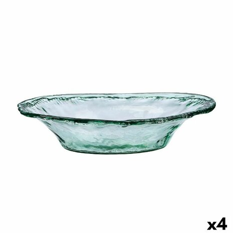 Tafeldecoratie Gift Decor Transparant Glas 42 x 9 x 29,5 cm (4 Stuks) 1