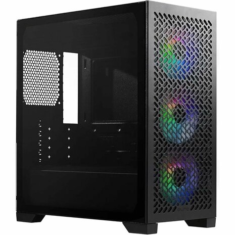 ATX Semi-toren BehuizingCooler Master E302-KGNN-S00 Zwart 2
