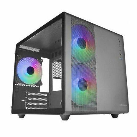 ATX Semi-toren BehuizingMars Gaming MC400 Wit Zwart 3