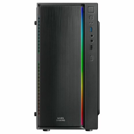 Micro ATX/ITX Mini tower BehuizingBehuizing Mars Gaming MCM Zwart 6