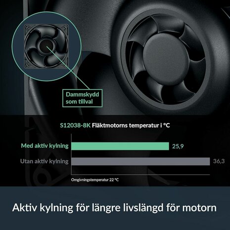 CPU-ventilator Arctic ACFAN00302A 8