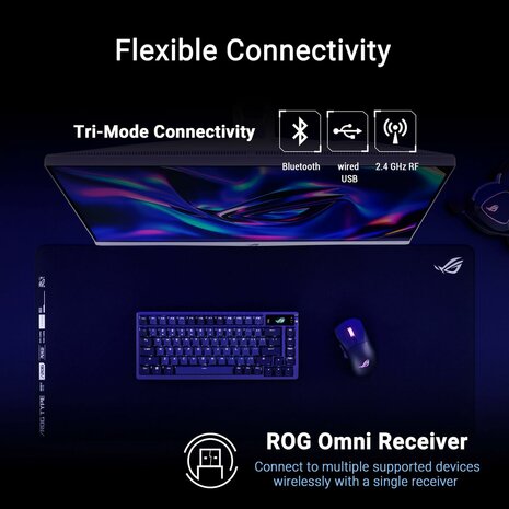 Muis Asus 90MP04A0-BMUA00 Zwart 8