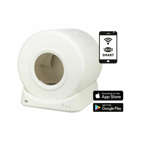 Zelfreinigende kattenbak Trixie Wit 51 x 56 x 54 cm Plastic 2