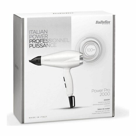 Föhn Babyliss 6704WE 2000W Wit 2000 W 5