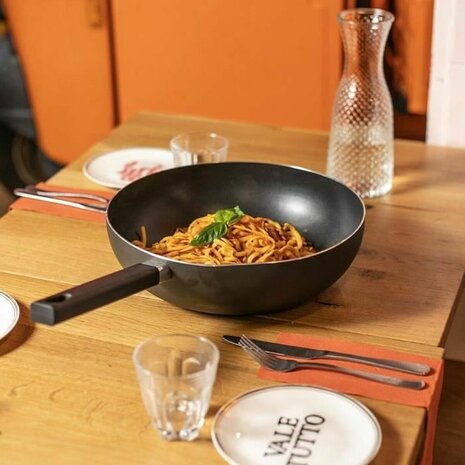 Wokpan Livoo Zwart Aluminium Ø 32 cm 7