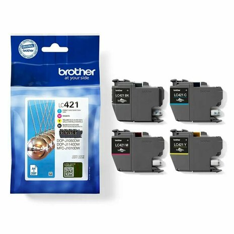 Originele inktcartridge Brother LC-421VAL Multicolour 2