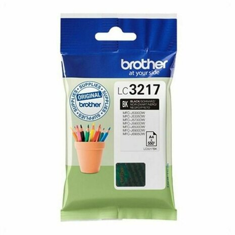 Compatibele inktcartridge Brother LC-3217BK Zwart 1