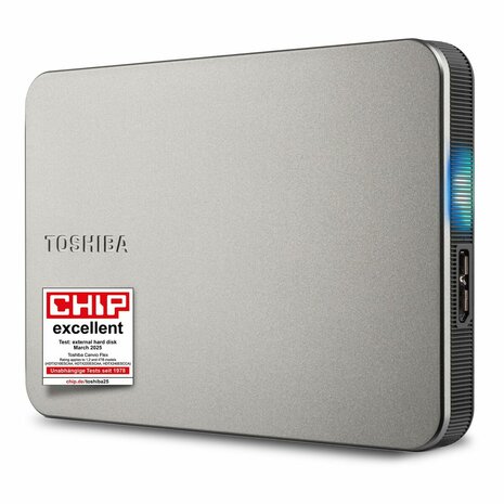 Externe Harde Schijf Toshiba HDTX210ESCAA Grijs Magnetisch 1