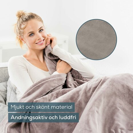Elektrische Deken Beurer HD150XXL 200 x 150 cm Taupe Polyester 4