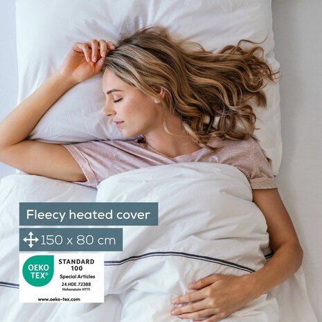 Elektrische Deken Beurer TS17 150 x 80 cm Wit Grijs 100 % polyester 65 W 4