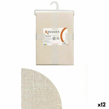 Tafelkleed Kinvara Crème 140 x 240 cm (12 Stuks) 1