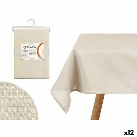 Tafelkleed Kinvara Crème 140 x 240 cm (12 Stuks) 2