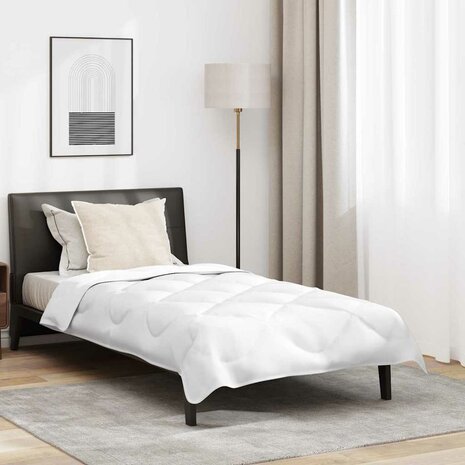 Dekbed met Kussen met kussen 2 pcs Wit Microvezel 1