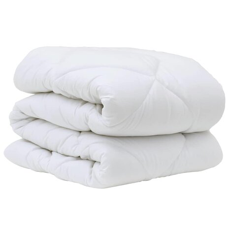 Dekbed met Kussen met kussen 2 pcs Wit Microvezel 5