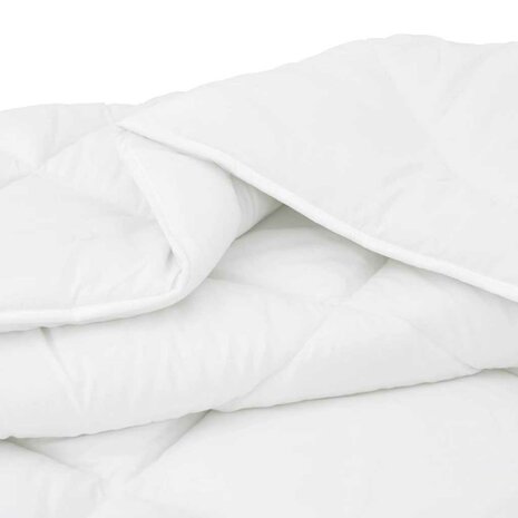 Dekbed met Kussen met kussen 2 pcs Wit Microvezel 8