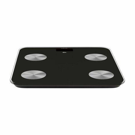 Digitale Personenweegschaal JATA HBAS1155 Zwart Glas Gehard glas 180 kg 6