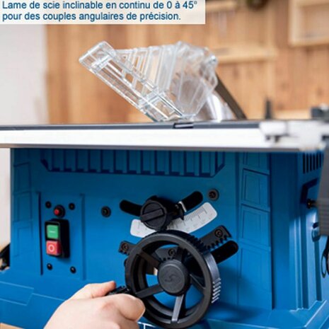 Zaagtafel Scheppach 254 mm 4