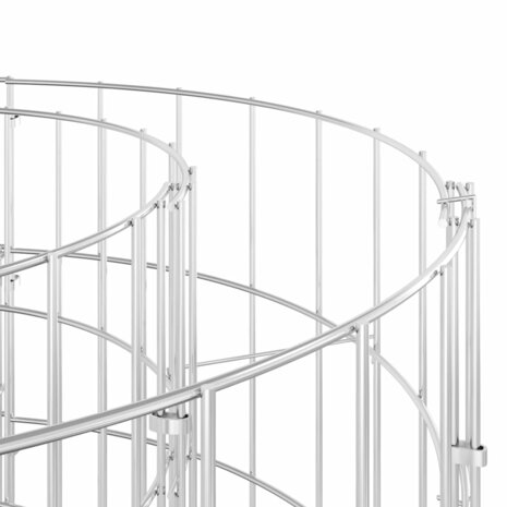 Compostbak Ø50x50 cm gegalvaniseerd staal 5
