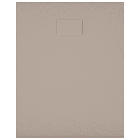 Douchebak 100x80 cm SMC bruin 6