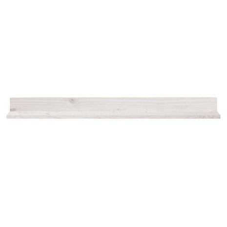 Wandkasten 2 st 110x11x9 cm massief grenenhout wit 3