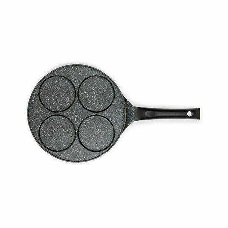 Crêpekoekenpan Livoo Zwart Aluminium 4