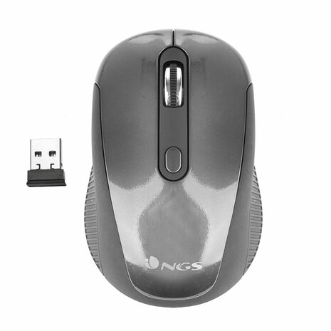 Muis NGS HAZE Grijs 1600 dpi 1