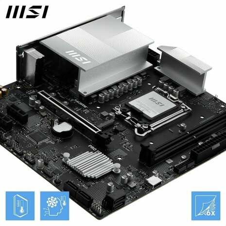 Moederbord MSI PRO H810M-B LGA 1851 8