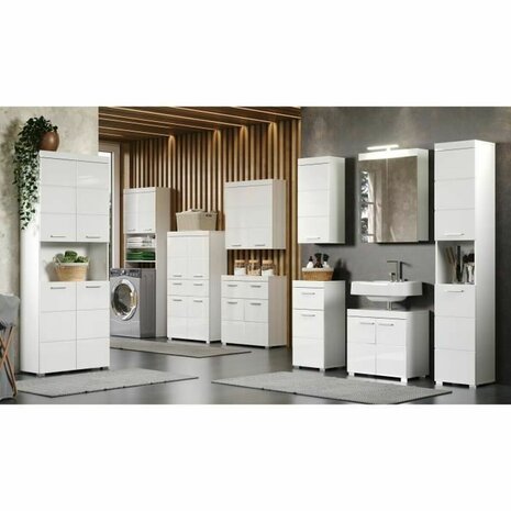 Badkamerschappen Trendteam Amanda Wit 37 x 77 x 23 cm 4