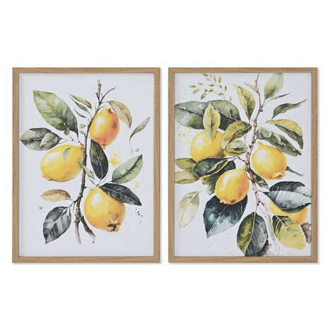Canvas Home ESPRIT polyestyreen Canvas 30 x 1,8 x 40 cm 1