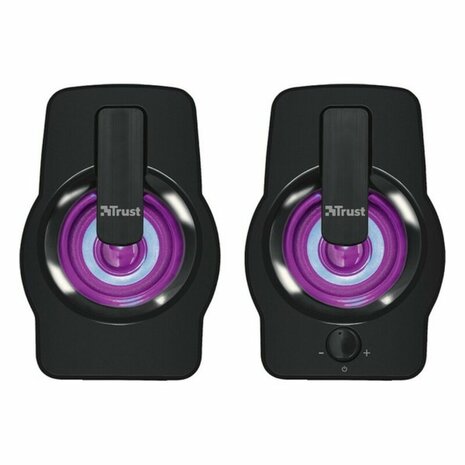 PC speakers Trust Gemi RGB Zwart 6 W 12 W Bluetooth luidspreker 5