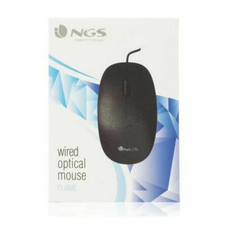 Optische Muis NGS NGS-MOUSE-0906 Zwart 1