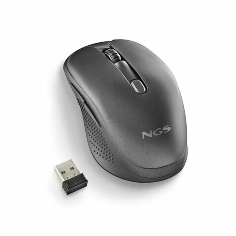 Wireless muis NGS EVO RUST Zwart 1600 dpi 3