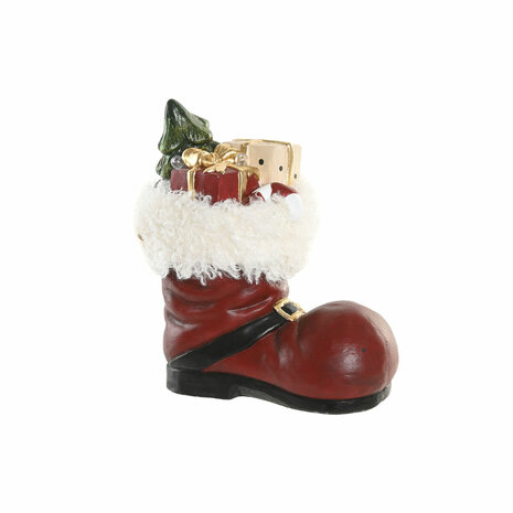 Kerstversiering Home ESPRIT Wit Rood Groen Gouden Laars 29 X 16,5 X 33,5 CM 1