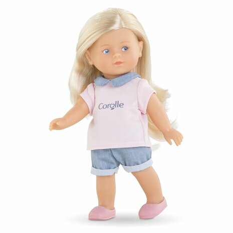Babypop met Accessoires Corolle Mini Monde De Rosy 4