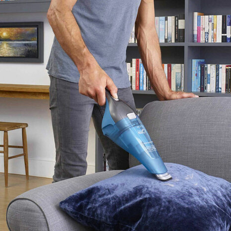 Cyclonische Handstofzuiger Black & Decker WDC215WA 0,38 L 65 dB 15W Blauw 3