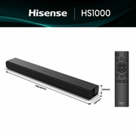 Soundbar Hisense HS1000     120W Zwart 120 W 3