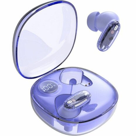 Draadloze Hoofdtelefoon met Oplaadetui Mars Gaming MHIB2PP Paars 2