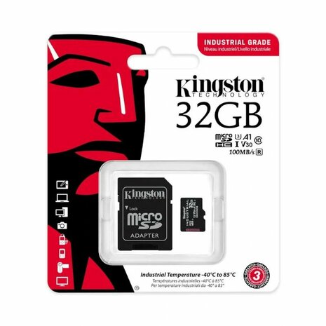 Micro SD kaart met adapter Kingston SDCIT2/32GB 3